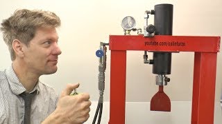 Workshop Hydraulic SystemPress conversion [upl. by Dnomso728]