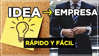 5 Pasos para Pasar de Idea de Negocio a Empresa Exitosa [upl. by Meingoldas]