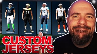 HOW TO GET CUSTOM JERSEYS IN MUT [upl. by Deaner819]