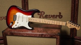 Fender American Standard Stratocaster  Reverb Demo Video [upl. by Letsyrc]