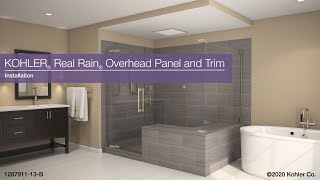 Installation  Real Rain Overhead Panel and Trim [upl. by Shenan287]