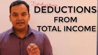 Deductions from Gross total Income [upl. by Gonnella]