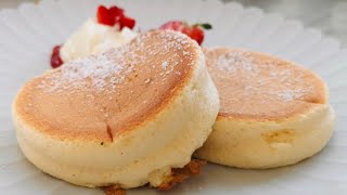 Fluffy Souffle pancakes Recipe  without mixer [upl. by Hanforrd]