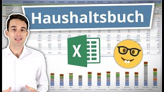 Excel Haushaltsbuch erstellen amp führen  Anleitung inkl Vorlage 📊 [upl. by Haskins]