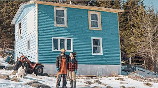 I Bought an Abandoned House on a Remote Island  Surviving Winter [upl. by Enneyehc]