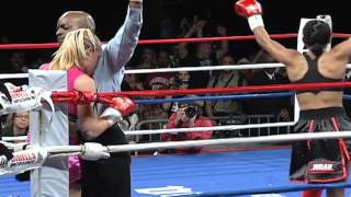 Amanda Serrano Wins the NABF Featherweight Title [upl. by Noraj]