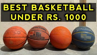 Best Basketball To Buy In India Under Rs 1000  Basketball Basics In Hindi [upl. by Callan580]