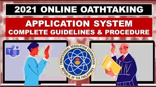 HOW TO MAKE AN APPOINTMENT FOR PRC ONLINE OATHTAKING  HOW TO APPLY EOATH STEP PROCEDURE SCHEDULE [upl. by Gombosi190]