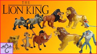 1994 Lion King Action Figures Collection amp Review [upl. by Ahsahtan204]