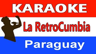 KARAOKE La Retro Cumbia Popurri Cuando Era Jovencito  Aguacero  Cumbia Rock [upl. by Norford888]