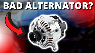 SYMPTOMS OF A BAD ALTERNATOR [upl. by Rovit870]