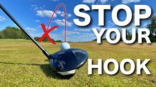 5 SIMPLE WAYS TO FIX YOUR GOLF HOOK  GUARANTEED [upl. by Sinoda]