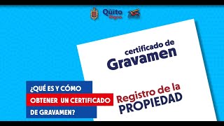 Certificado de Gravamen [upl. by Dupin155]