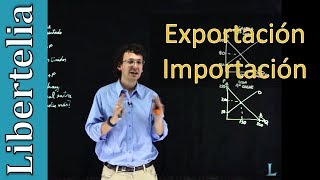 Ejercicio importaciones y exportaciones  Microeconomía  Libertelia [upl. by Melak]