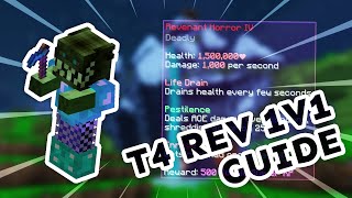 Hypixel Skyblock  Guide to Soloing T4 Revenant Horror [upl. by Rainie]