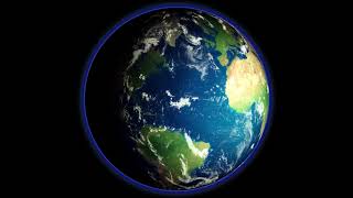 4K 3D Earth Globe Spinning [upl. by Male]