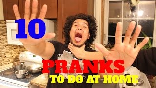 10 EASY PRANKS YOU CAN DO AT HOME  ✔ [upl. by Ynnep699]