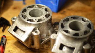 DIY quotNIKASILquot Two Stroke Cylinder plating P1 [upl. by Allbee]