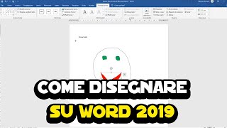 Come disegnare su Word 2019 [upl. by Araes]