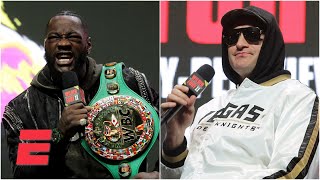 Deontay Wilder vs Tyson Fury II Final Press Conference Highlights  Boxing on ESPN [upl. by Amerigo]