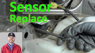 How to replace front SRS airbag sensor [upl. by Eesak]