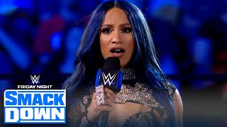 Bianca Belair responds to Sasha Banks’ vicious betrayal  FRIDAY NIGHT SMACKDOWN  WWE ON FOX [upl. by Nosidda548]