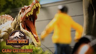 Most EPIC Dino Battles  Jurassic World  Mattel Action [upl. by Godbeare]