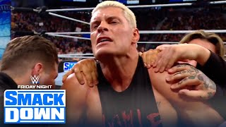 Cody Rhodes agrees to WWE Universal Title ‘I Quit’ match vs AJ Styles at Clash at the Castle [upl. by Alaaj151]