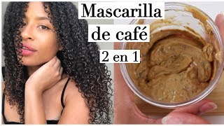 Hidratación  Crecimiento con café  Mascarilla casera  FRIZZYDESI [upl. by Hermes700]