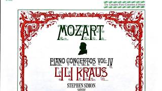 Mozart  Piano Concertos 9 Jeunehomme15161234568  Presentation Centrecord  Lili Kraus [upl. by Maclean]