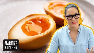 How To Make Soy Sauce Eggs  Marions Kitchen [upl. by Maffei]