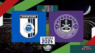 EN VIVO  QUERÉTARO VS MAZATLÁN  JORNADA 15  LIGA MX  LA OCTAVA SPORTS [upl. by Margy]