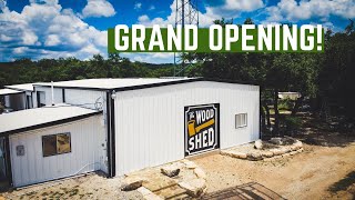 The Wood Shed Grand Opening [upl. by Ada]