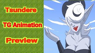 Tsundere TG Animation Preview By Tg Tf SapphireFoxx [upl. by Dagney733]