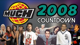 All the Songs from the 2008 MuchMusic Countdown [upl. by Farmann]