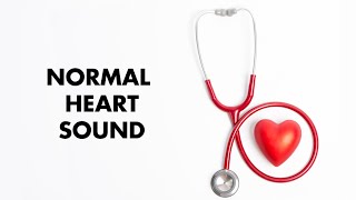 Normal Heart Sounds  MEDZCOOL [upl. by Adivad768]