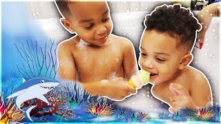 The Prince Family Clubhouse BedTime Routine With DJ amp Kyrie 🛁 [upl. by Montgomery]