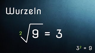 Wurzeln und Wurzelgesetze  Einfache Einführung [upl. by Gnil]