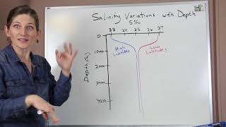 Salinity Variations with Depth [upl. by Gav]