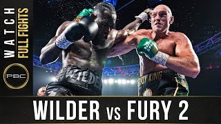 Wilder vs Fury 2 FULL FIGHT February 22 2020 [upl. by Blockus]