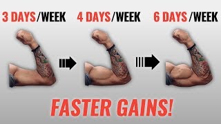 How Many Days A Week Should You Workout FASTER GAINS [upl. by Kearney]