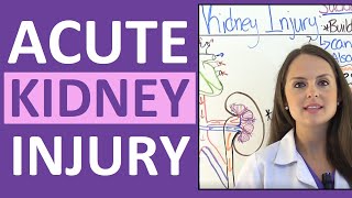 Acute Kidney Injury Acute Renal Failure Nursing NCLEX Review Management Stages Pathophysiology [upl. by Hannis]