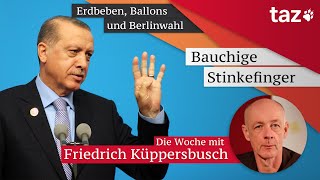 Bauchige Stinkefinger – Die Woche mit Friedrich Küppersbusch [upl. by Tiat]