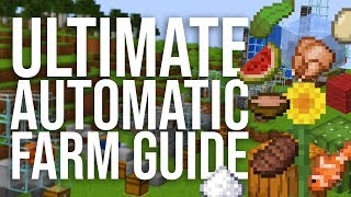 13 Essential and Simple Automatic Farms in Minecraft 115 [upl. by Alliuqal]