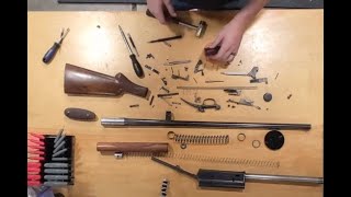 Complete Browning A5 Disassembly [upl. by Ahsiena]