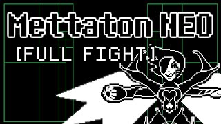 UNDERTALE Mettaton NEO FULL FIGHT [upl. by Lenej61]