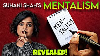 Suhani Shahs MENTALISM Trick Revealed [upl. by Retsevlis]