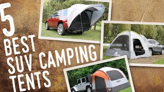 5 Best SUV Camping Tents [upl. by Amilb]