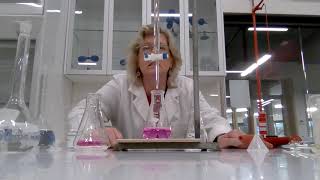 Titration of oxalic acid with NaOH [upl. by Shippee]