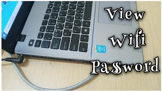 How to view Your Wifi password using ethernet cable [upl. by Anneliese488]